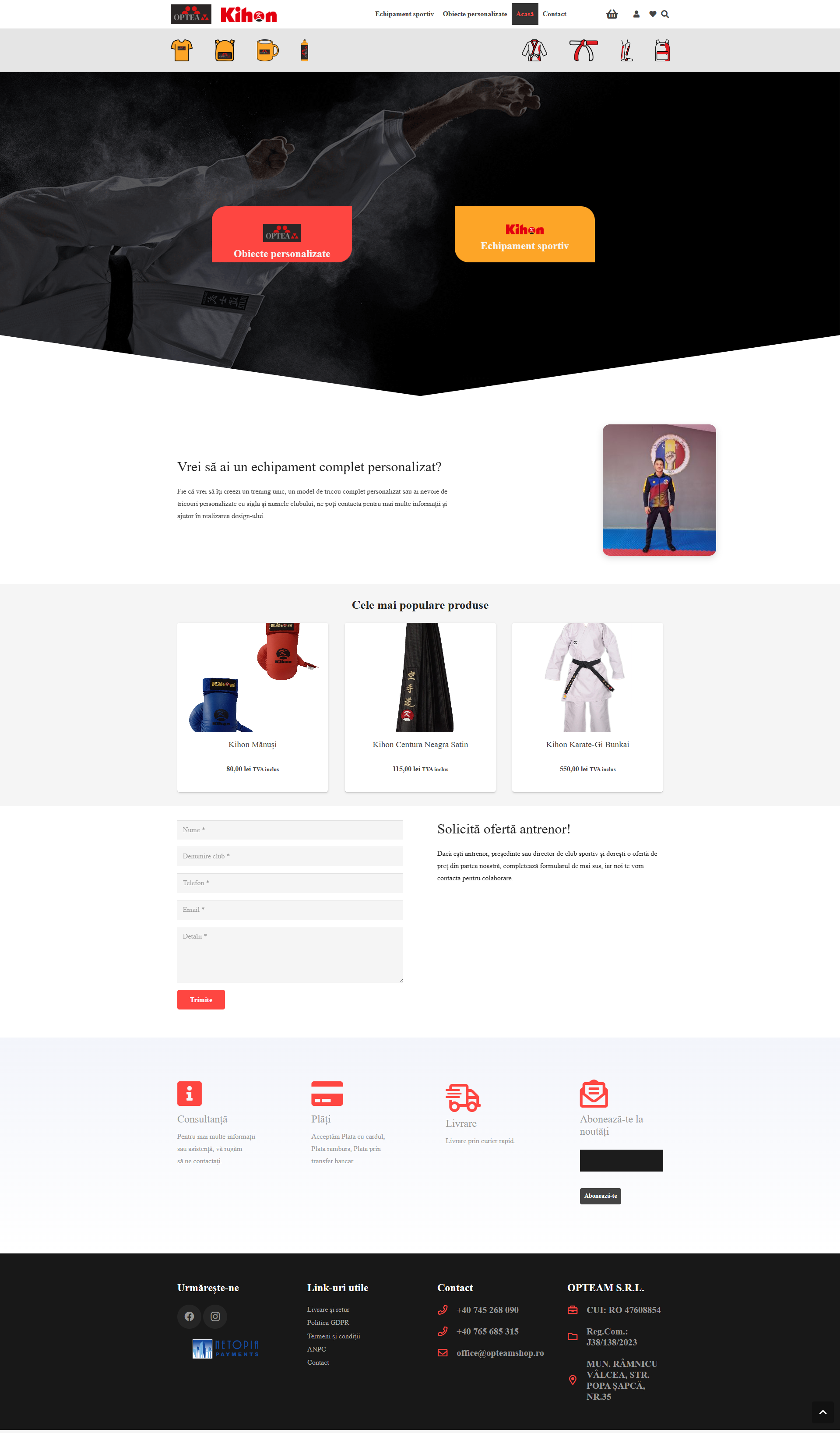 Preview proiect OPTEAM SRL