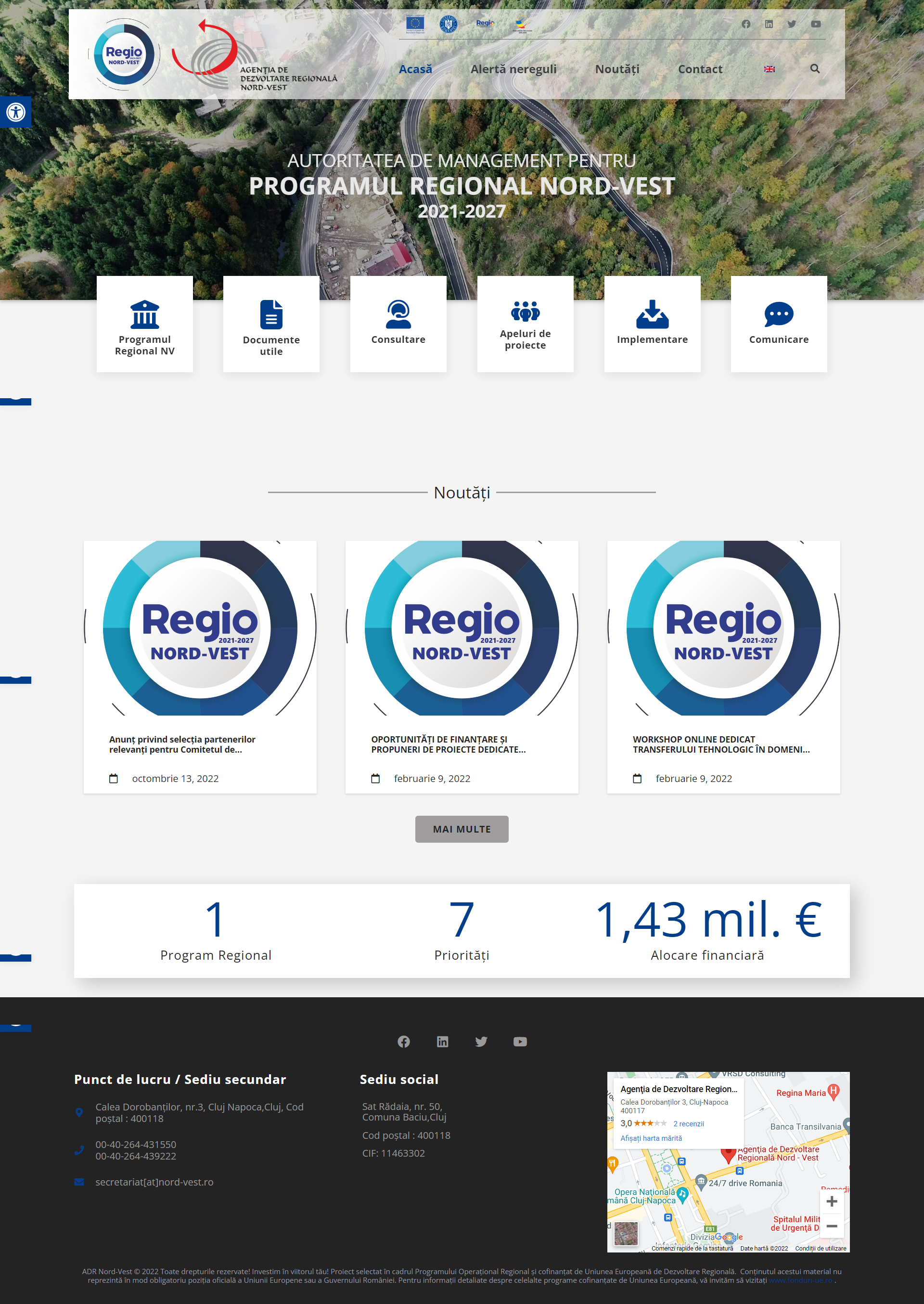 Preview proiect PROGRAMUL REGIONAL 2021-2027